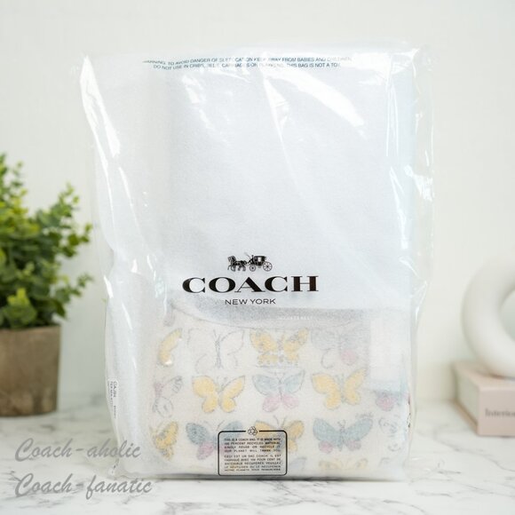 NWT Coach CAJ94 Teri Mini Crossbody Bag With Butterfly Print *SEALED* - Picture 2 of 9